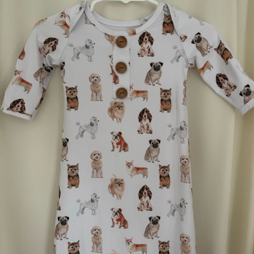 Caden Lane puppy love knotted gown